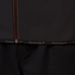 Chaqueta de hombre softshell Logo negra Formula 1 