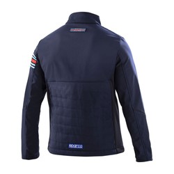 Chaqueta softshell Sparco Martini azul marino