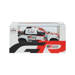 Coche a escala 1:24 Toyota Gazoo Racing HILUX T1+ Dakar