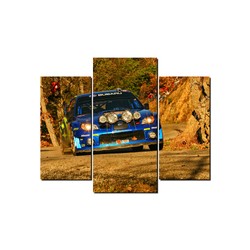Cuadro de la lona Chris Atkinson / Glenn McNeall - Subaru Impreza WRC 180 x 100 cm