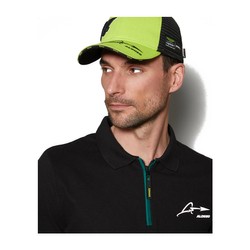 Gorra de béisbol Alonso Kimoa Aston Martin F1 verde lima