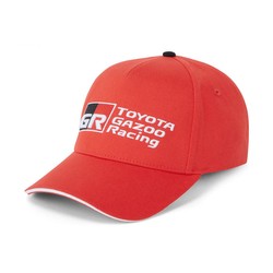 Gorra de béisbol Large Logo Toyota Gazoo Racing rojo