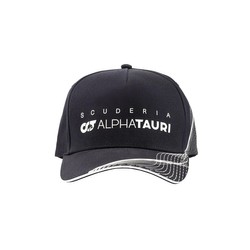 Gorra de béisbol Team Scuderia AlphaTauri F1 azul marino