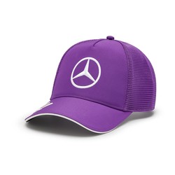 Gorra de béisbol hombre Lewis Hamilton Team Morado Mercedes AMG F1 2024