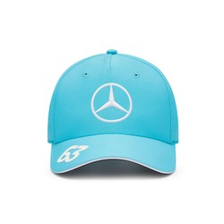 Gorra de béisbol hombre azul George Russell Mercedes AMG F1 2024