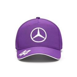 Gorra de béisbol infantil violeta Lewis Hamilton Mercedes AMG F1 2024