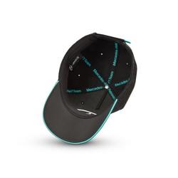 Gorra de béisbol negra para niño Team Mercedes AMG F1 2024