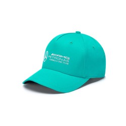 Gorra de béisbol para hombre Mercedes AMG F1 2024 Ultra Teal con logotipo grande