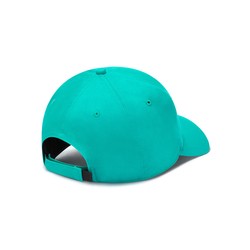 Gorra de béisbol para hombre Mercedes AMG F1 2024 Ultra Teal con logotipo grande