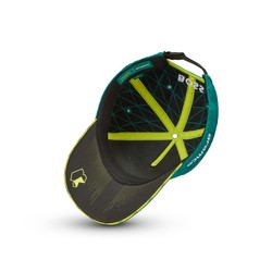 Gorra de béisbol para hombre verde Alonso Aston Martin F1 2024