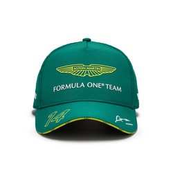 Gorra de béisbol para hombre verde Alonso Aston Martin F1 2024