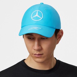 Gorra de hombre de béisbol Blue George Russell Mercedes AMG F1