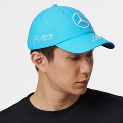 Gorra de hombre de béisbol Blue George Russell Mercedes AMG F1