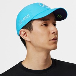 Gorra de hombre de béisbol Blue George Russell Mercedes AMG F1