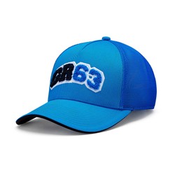 Gorra de hombre de béisbol George Russell Trucker blue Mercedes AMG F1