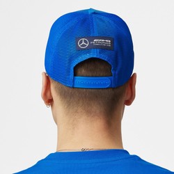 Gorra de hombre de béisbol George Russell Trucker blue Mercedes AMG F1