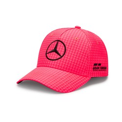 Gorra de hombre de béisbol Lewis Team pink Mercedes AMG F1