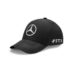 Gorra de hombre de béisbol negra George Russell Mercedes AMG F1
