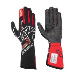 Guantes Alpinestars Tech-1 RACE V3 negro-rojo (FIA)