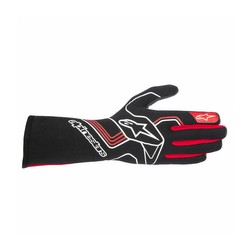 Guantes Alpinestars Tech-1 RACE V3 negro-rojo (FIA)