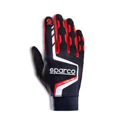 Guantes Sparco HYPERGRIP+ negro-rojo