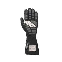 Guantes de carreras Alpinestars Tech-1 ZX V2 Color negro-blanco (FIA)