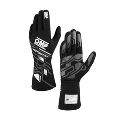 Guantes de carreras OMP SPORT MY24 negro (FIA)