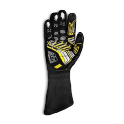 Guantes de carreras Sparco ARROW K MY20 negro-amarillo