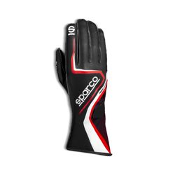 Guantes de carreras Sparco RECORD MY20 negro-rojo