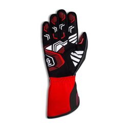 Guantes de carreras Sparco RECORD MY20 negro-rojo