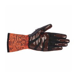 Guantes de karting Alpinestars TECH-1 K RACE V2 VERTICAL naranja