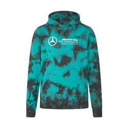 Mercedes AMG F1 2024 Sudadera con capucha hombre Tie Dye