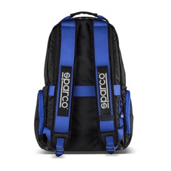 Mochila deportiva SUPERSTAGE Sparco negro-azul