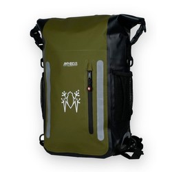 Mochila impermeable Amphibious ATOM II verde