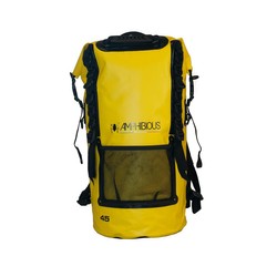 Mochila impermeable Amphibious QUOTA 45 amarillo