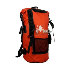 Mochila impermeable Amphibious QUOTA 45 rojo