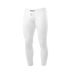 Pantalón de carreras Sparco RW-4 MY22 blanco (homologación FIA)