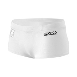 Pantalones cortos de mujer Sparco blanco (FIA)