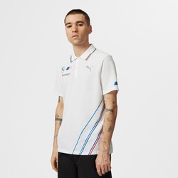 Polo BMW Team Motorsport para hombre blanco 