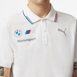 Polo BMW Team Motorsport para hombre blanco 