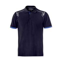 Polo Sparco PORTLAND azul marino para hombre