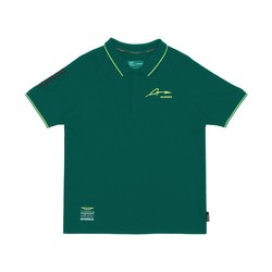 Polo de hombre Alonso Kimoa Aston Martin F1 verde