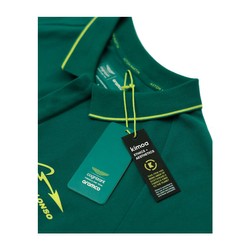 Polo de hombre Alonso Kimoa Aston Martin F1 verde