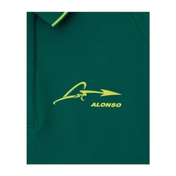 Polo de hombre Alonso Kimoa Aston Martin F1 verde