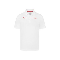 Polo hombre Fórmula 1 2024 Logo blanco