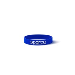 Pulsera de silicona Sparco LOGO azul