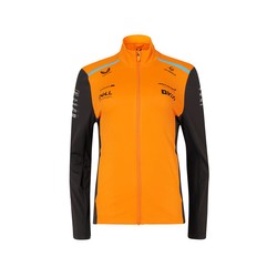 Réplica de chaqueta softshell para mujer del equipo McLaren F1 2024