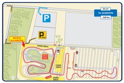 Set de pases para tribuna amarilla del Rally Barbórka 2024