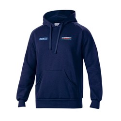 Sudadera Hombre Capucha Stripe Sparco Martini Racing azul marino