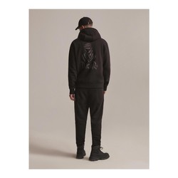 Sudadera con capucha Dakar DKR ZIP H23 negro